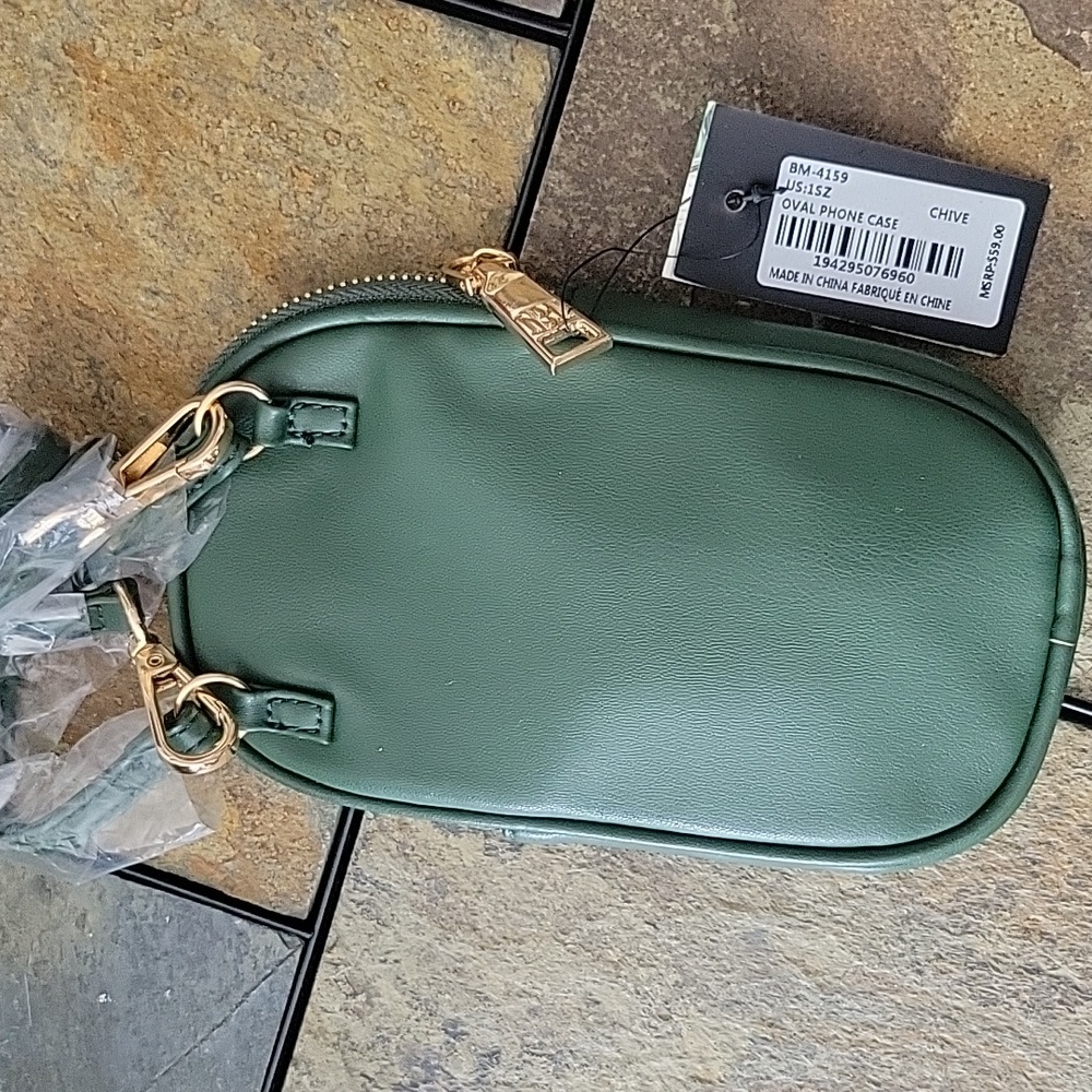 Badgley Mischka Crossbody Green NWT - Picture 3 of 9